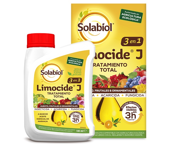 Triple acción ecológica contra insectos, ácaros y hongos 